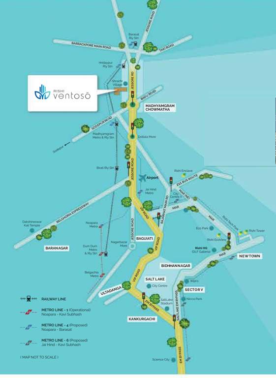  ventoso Images for Location Plan of Rishi Ventoso