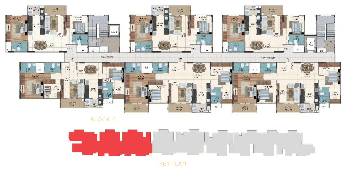  nandanam Images for Cluster Plan of Sumadhura Nandanam