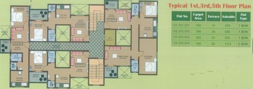  gulmohar-park Images for Cluster Plan of Siddhivinayak Gulmohar Park