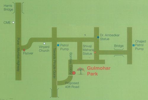 gulmohar-park Images for Location Plan of Siddhivinayak Gulmohar Park