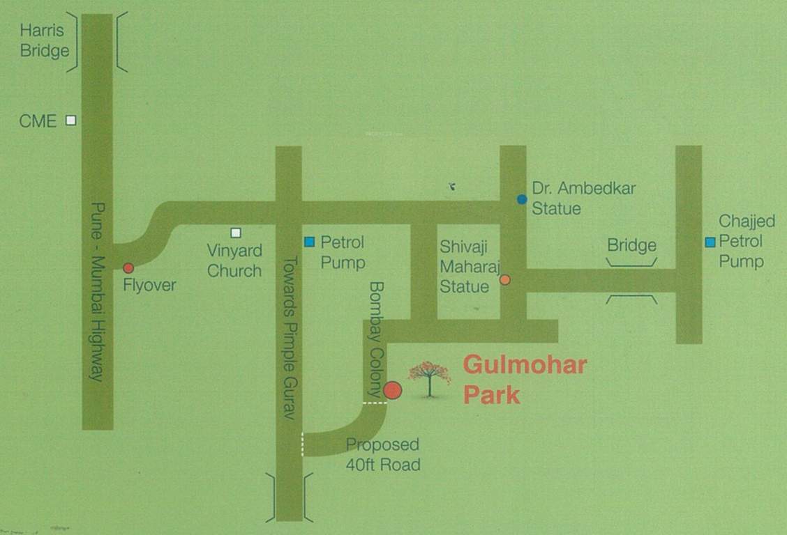  gulmohar park Images for Location Plan of Siddhivinayak Gulmohar Park