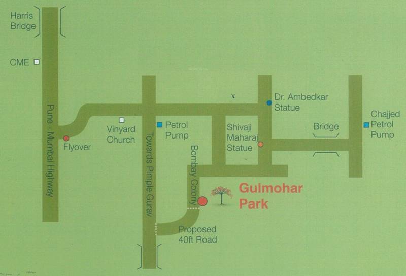 Images for Location Plan of Siddhivinayak Gulmohar Park