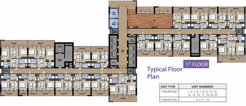 Images for Cluster Plan of Damac Reva Residences