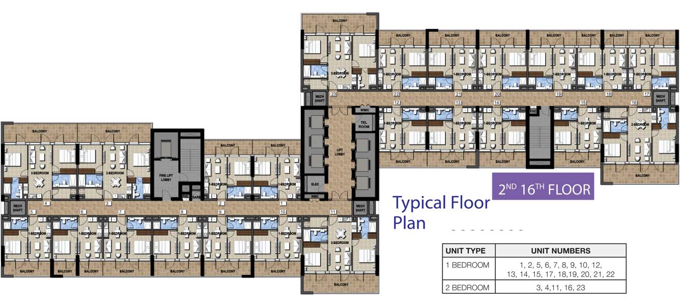 Images for Cluster Plan of Damac Reva Residences