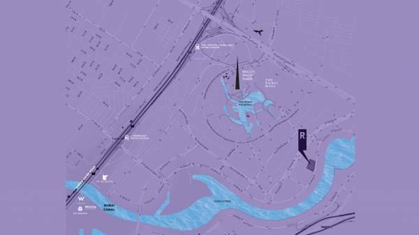 Images for Location Plan of Damac Reva Residences