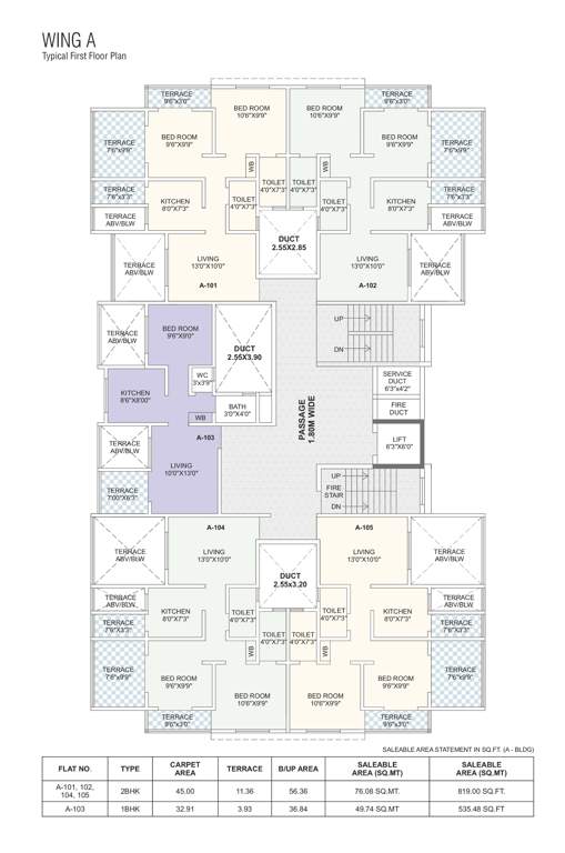 Images for Cluster Plan of G P Ratnadeep Wing A