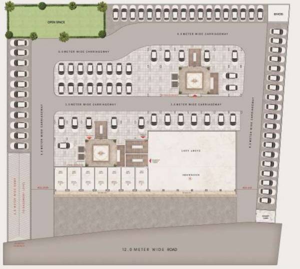  the-park Wing A Cluster Plan for ground Floor