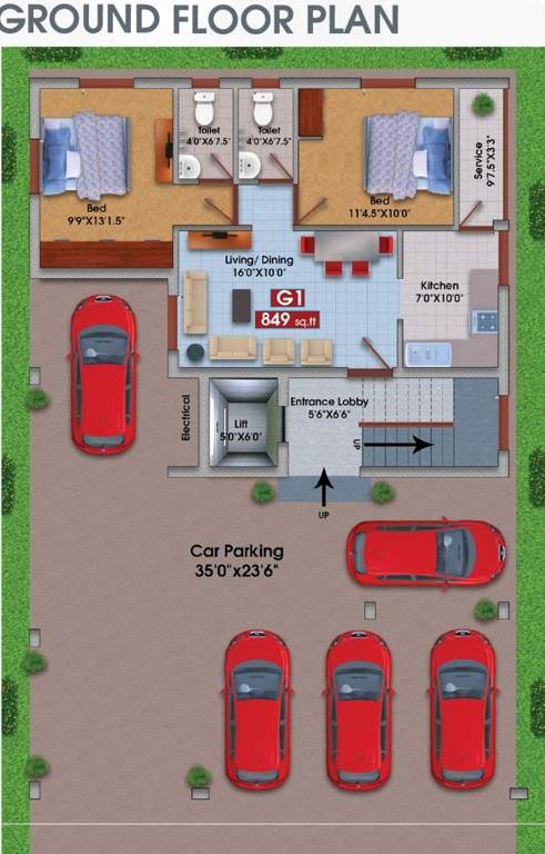 Images for Cluster Plan of MC Bullstone Enclave
