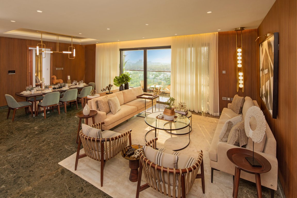  clover by the river Living Area