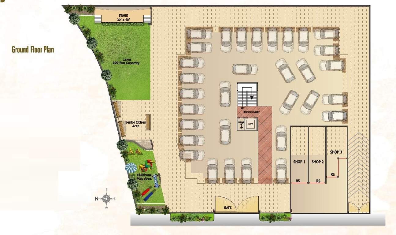 Landmarks Orchid Crown