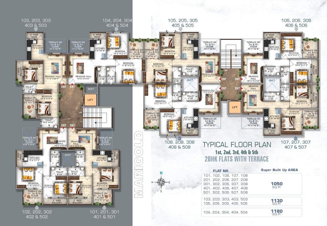  lava 7 estate Building 2 Cluster Plan