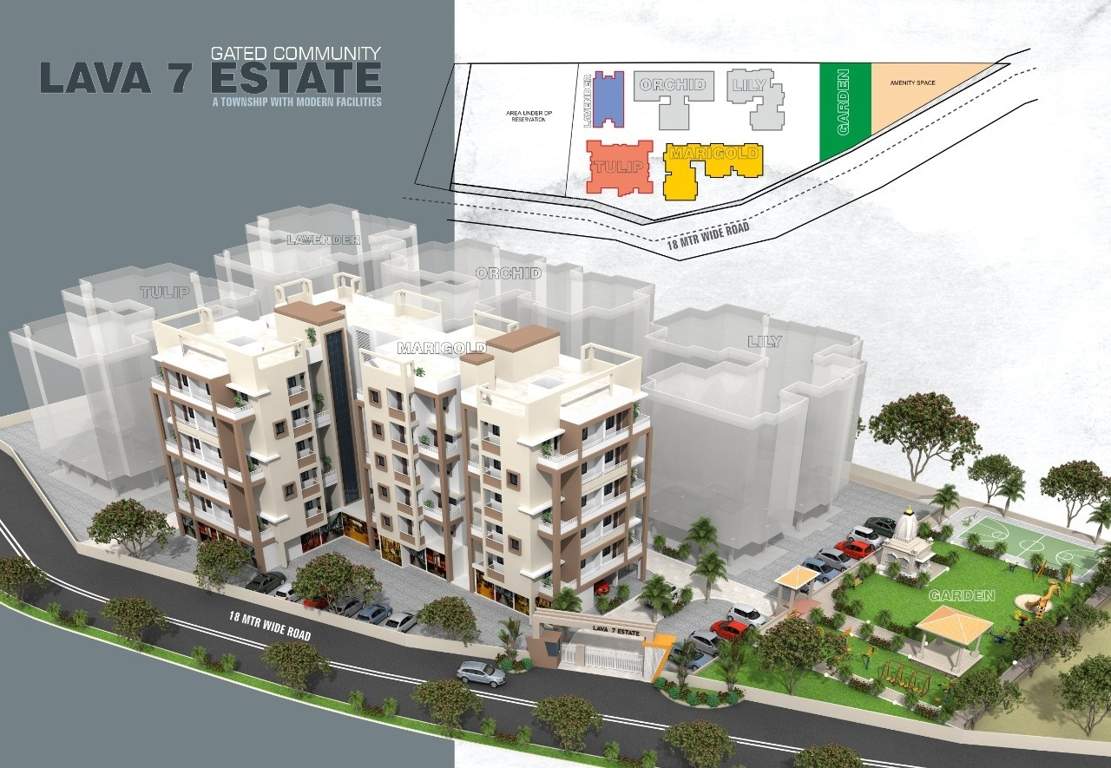  lava 7 estate Layout Plan