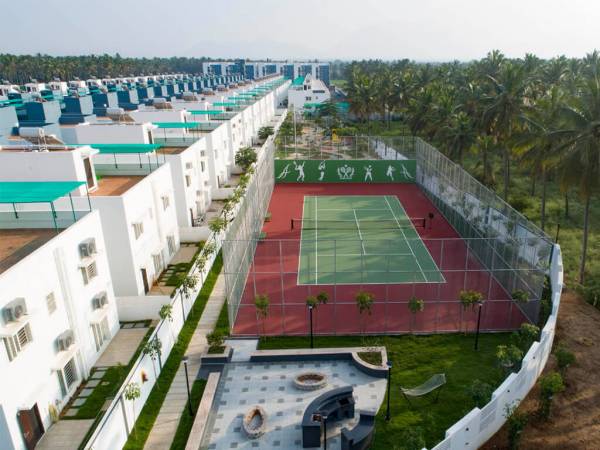 Badminton Court amenities of Casagrand Verdant
