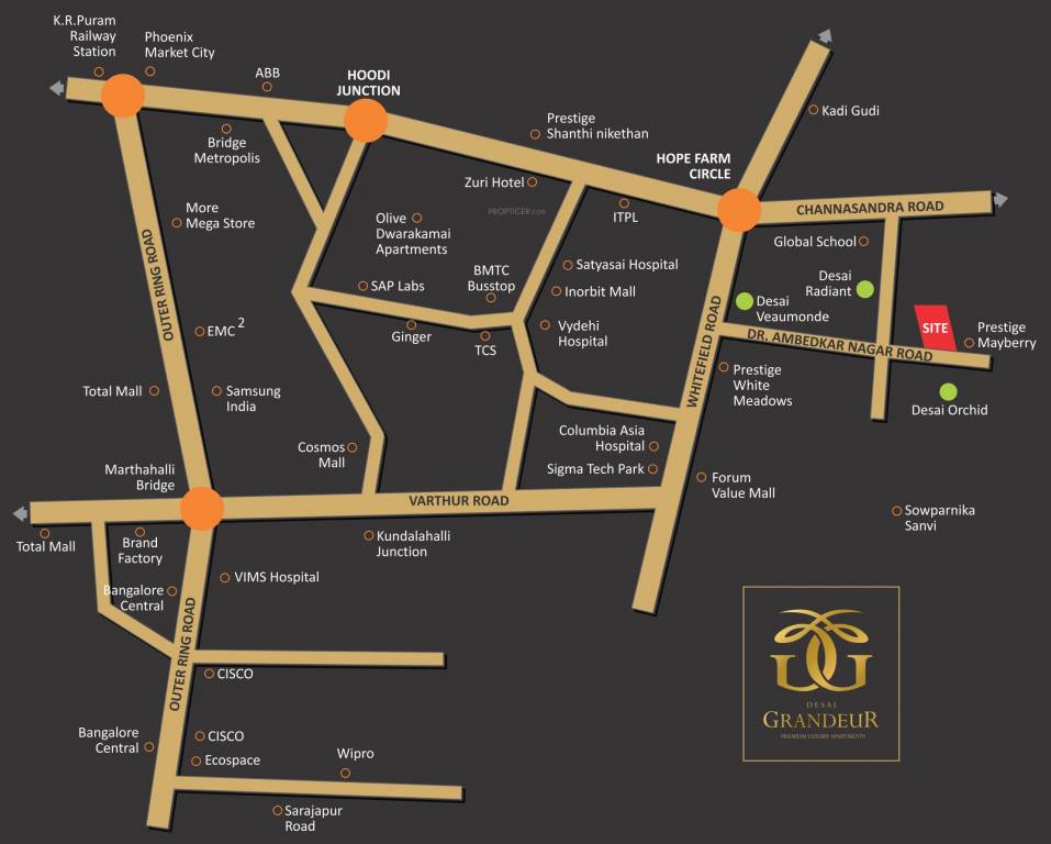 Images for Location Plan of Desai Grandeur