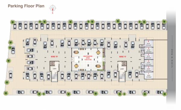  estate CPM Estate Parking Cluster Plan