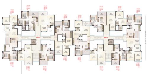  estate CPM Estate Typical Floor Plan from 1st to 7th Floor