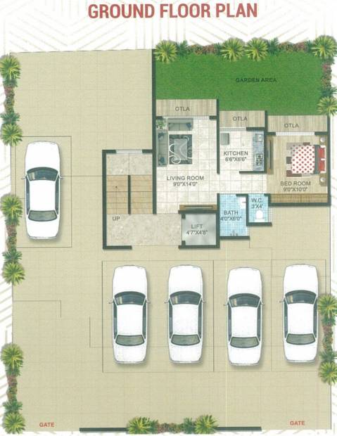Images for Cluster Plan of Priya Residency
