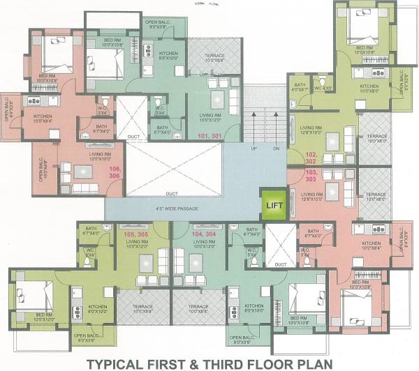 Images for Cluster Plan of Om Shilp