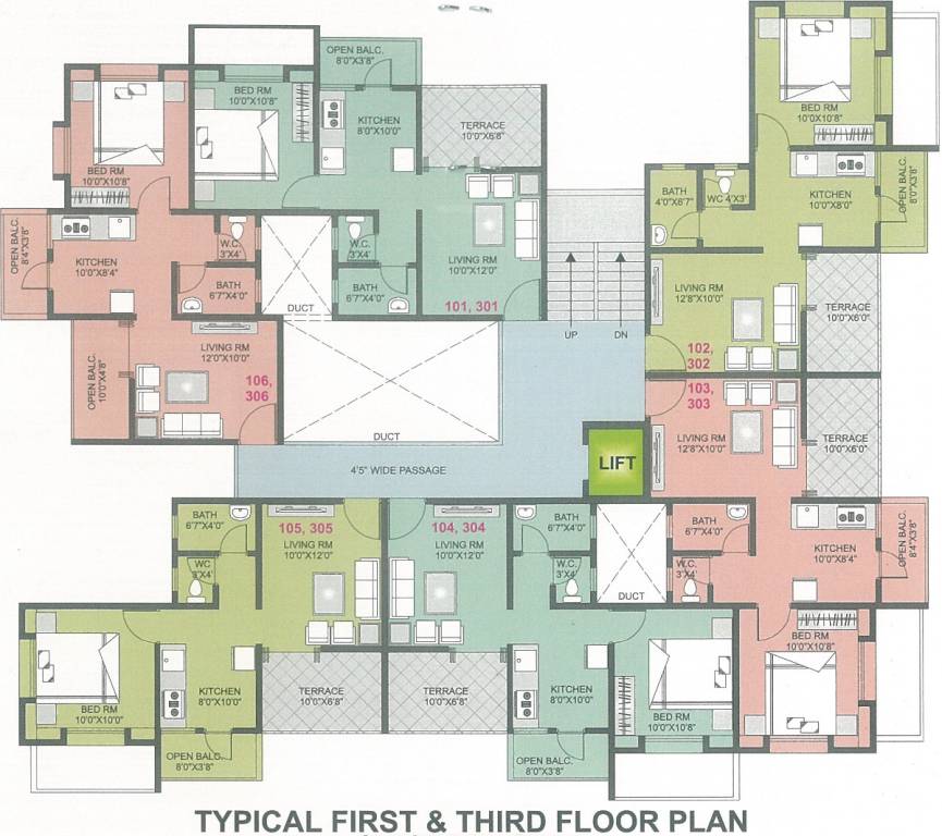 Images for Cluster Plan of Om Shilp