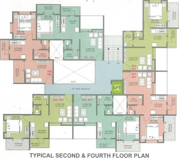 Images for Cluster Plan of Om Shilp