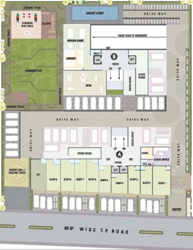 Images for Cluster Plan of Parshwa RJ Prime