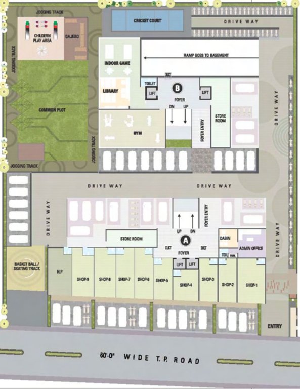 Images for Cluster Plan of Parshwa RJ Prime