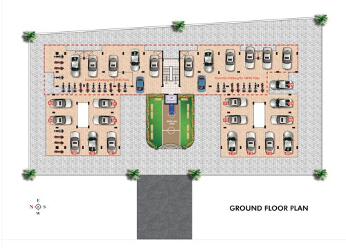  gokuldham-apartment Gokuldham Apartment Cluster Plan