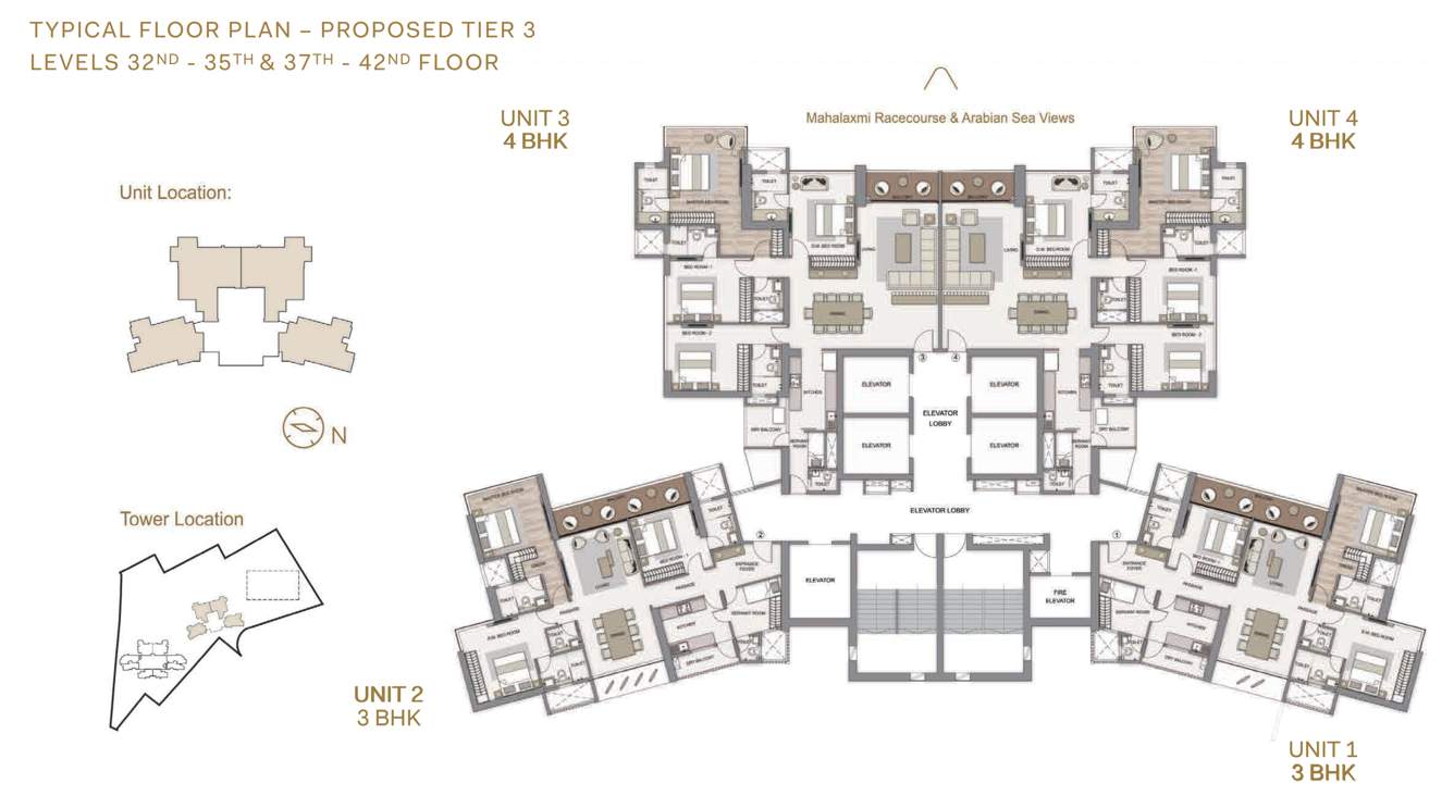 Images for Cluster Plan of Piramal Mahalaxmi Central Tower 2