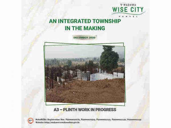 constructionStatus of Wadhwa Wise City South Block Phase I Plot RZ8 Building 4 Wing F3