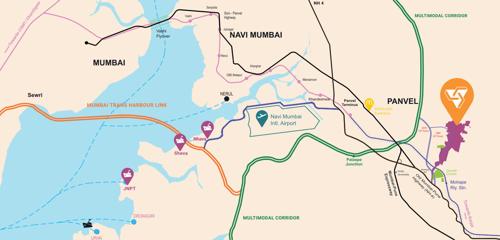  codename-megaliving Images for Location Plan of Wadhwa Codename Megaliving