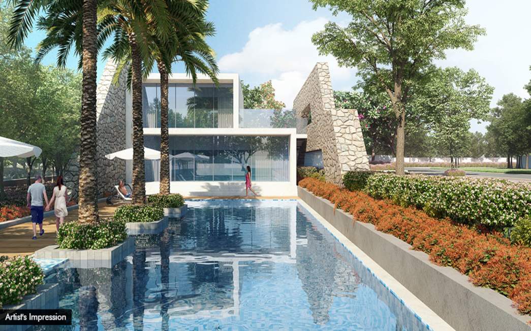 wise city south block phase i plot rz9 building 1 wing d3 Swimming Pool