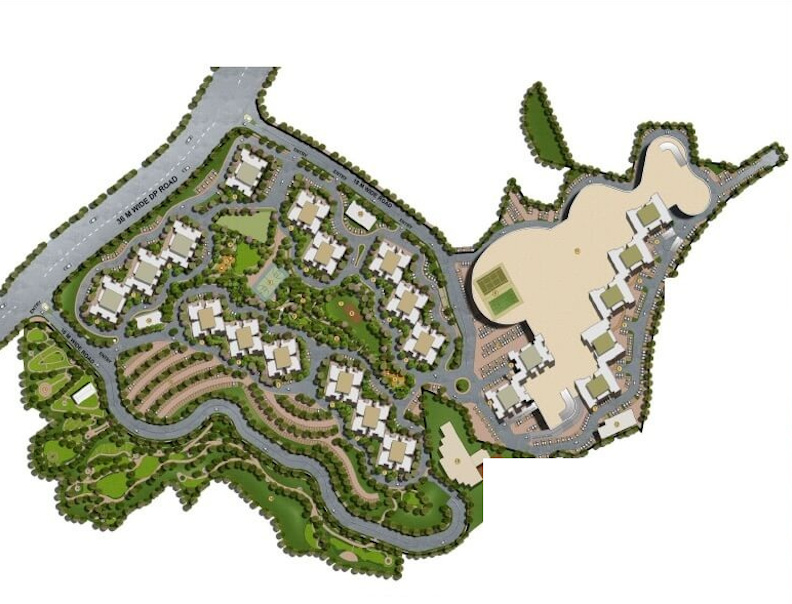  wise city south block phase i plot rz9 building 1 wing d1 Master Plan