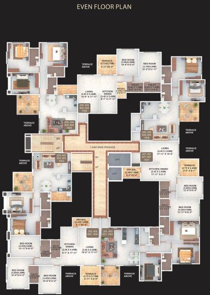  nisarg-palms C Cluster Plan