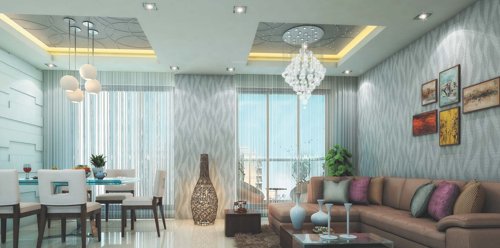  nisarg-palms Living Area