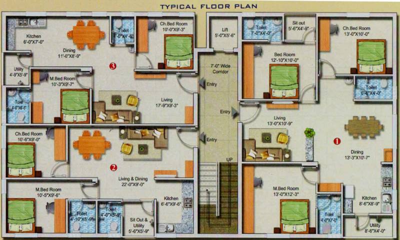 Images for Cluster Plan of KT Towers