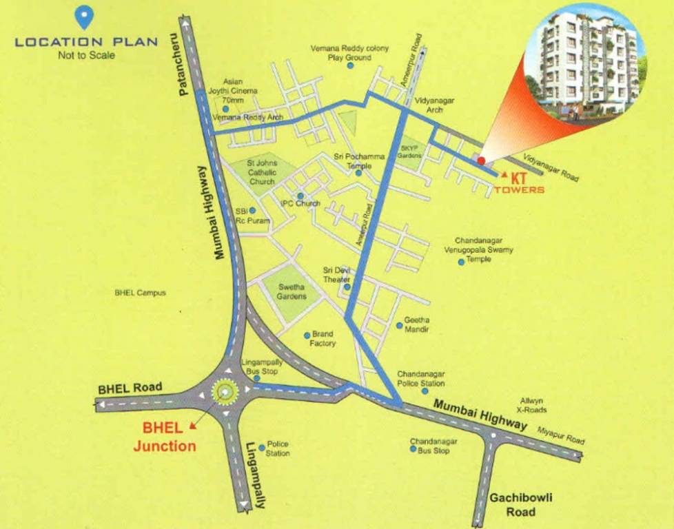 Images for Location Plan of KT Towers