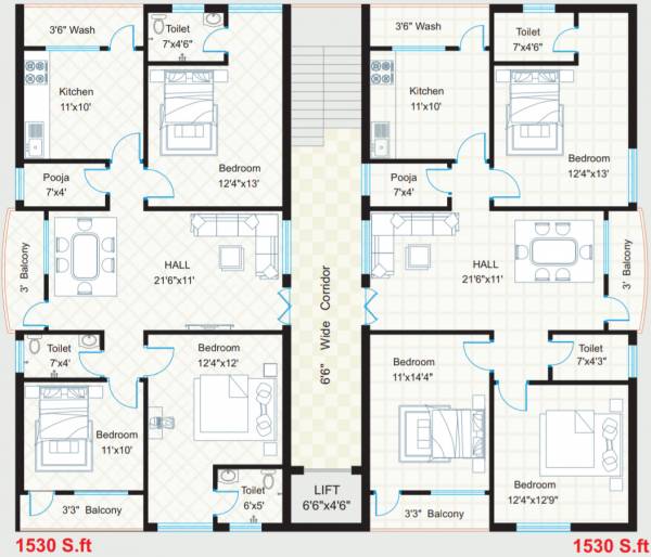Images for Cluster Plan of Sri Radhika Balaji Orchied