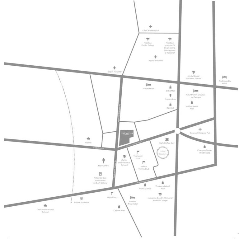 Images for Location Plan of Kalpataru Grandeur