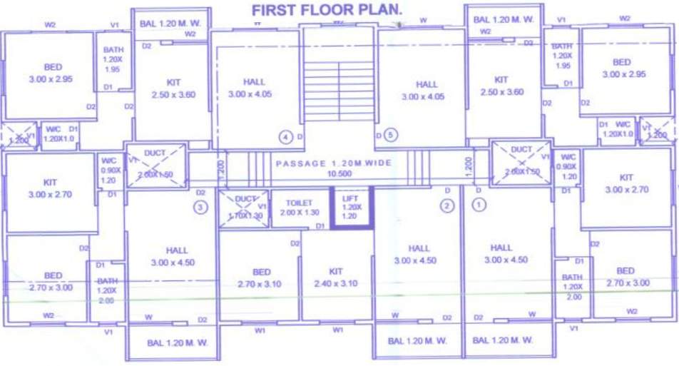 Images for Cluster Plan of Manisha Pratap Durvankur Plaza