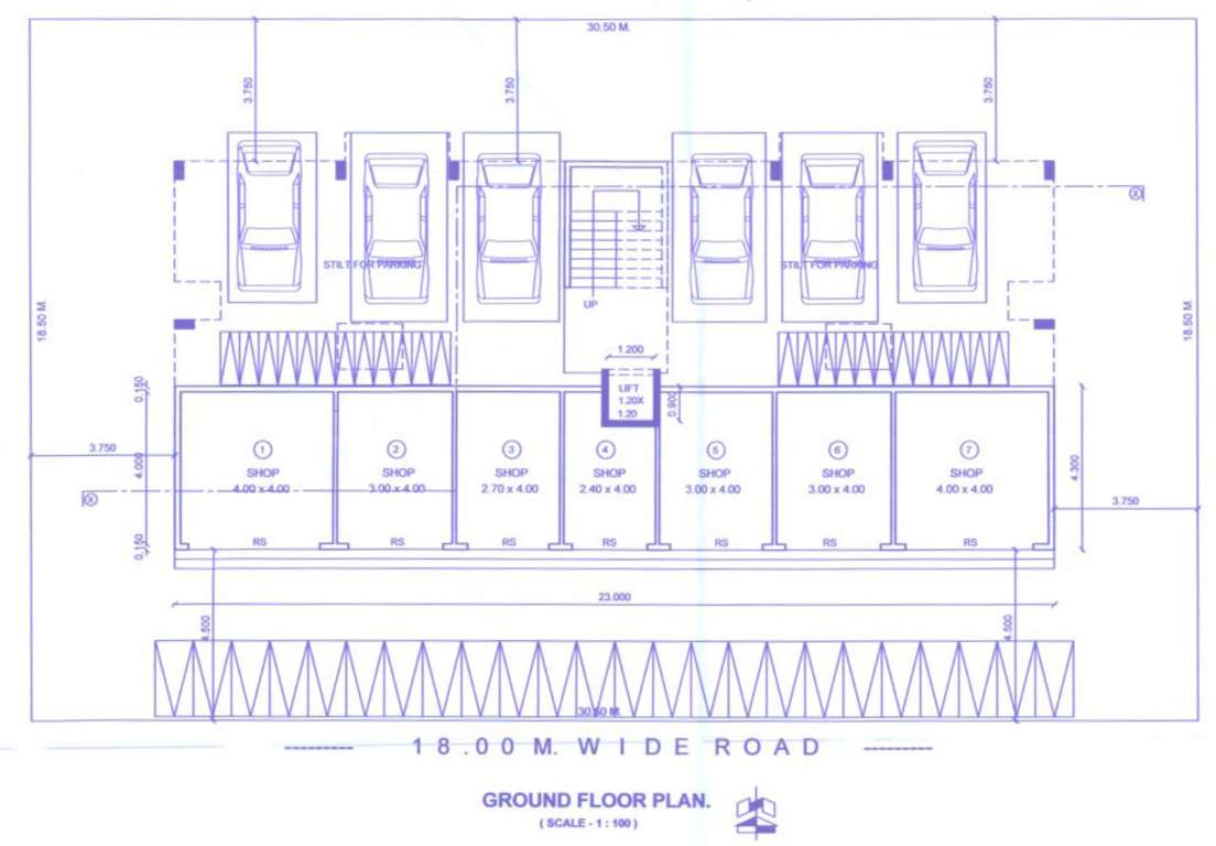 Images for Cluster Plan of Manisha Pratap Durvankur Plaza