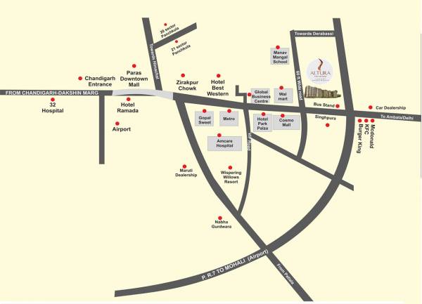Images for Location Plan of DD Jaganz Classic Residency Images for Location Plan of DD Jaganz Classic Residency