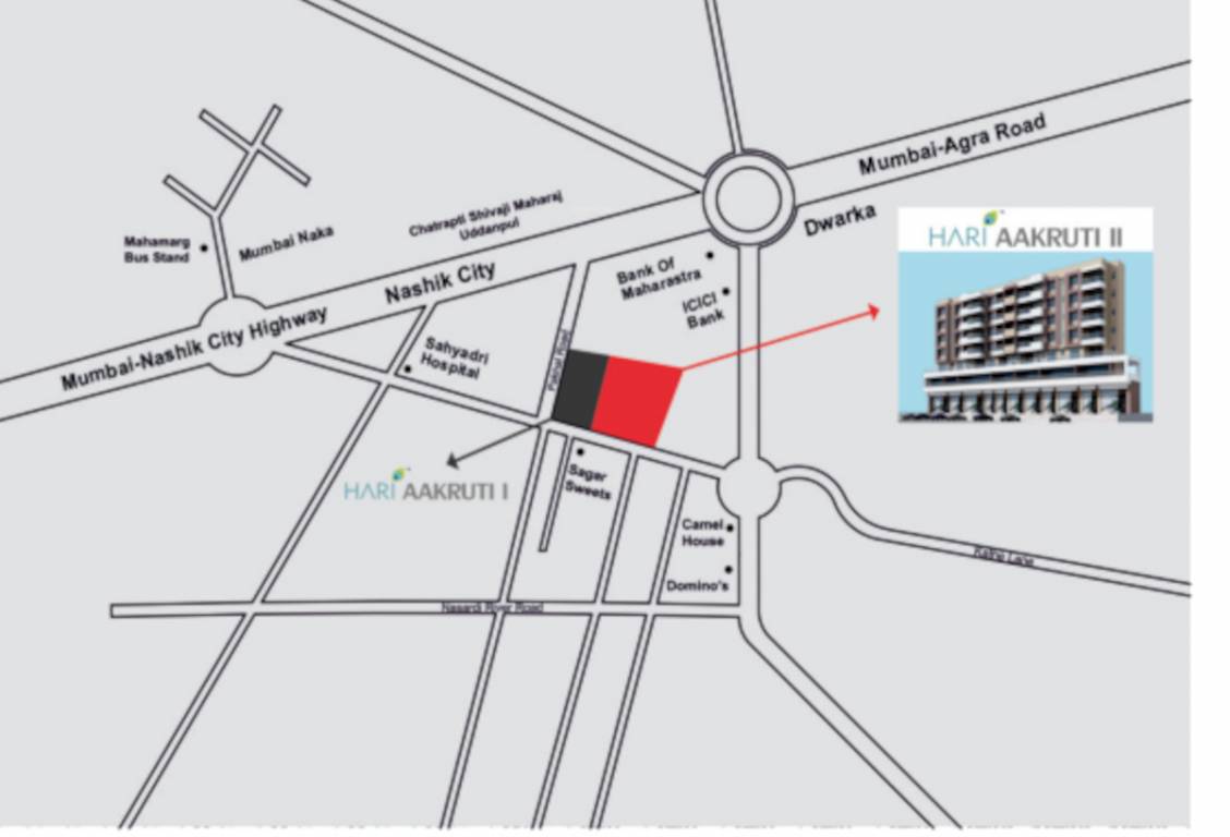  hari aakruti phase ii Location Plan