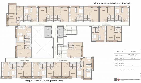 Wing A Cluster Plan the-yuva-rajya Wing A Cluster Plan