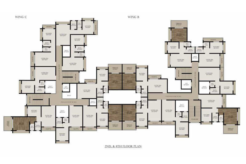 sarvesh city A Wing Cluster Plan