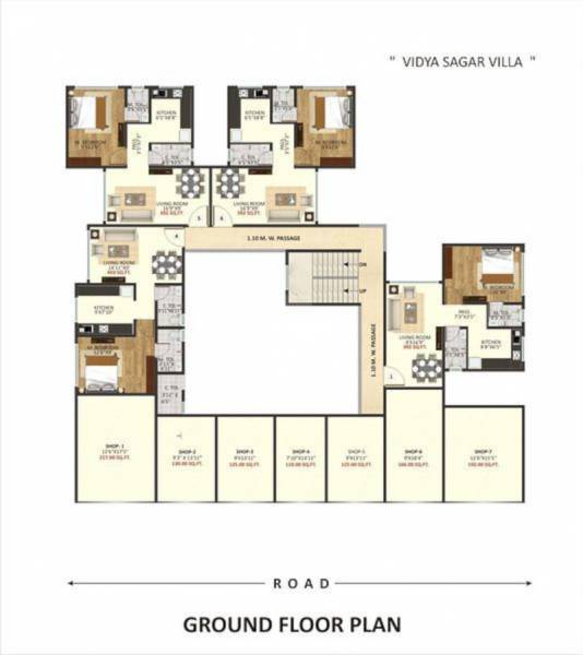  vidya-sagar-villa Vidya Sagar Villa Cluster Plan