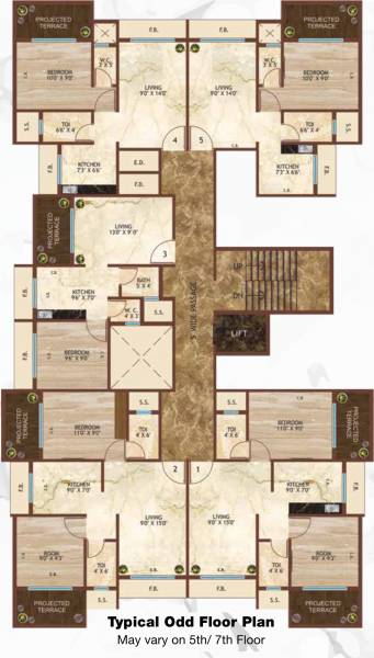Images for Cluster Plan of Dweepmala Baline Dwellings