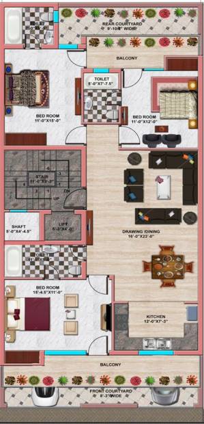 Images for Cluster Plan of Om Vip Floors