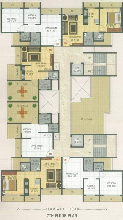 Images for Cluster Plan of Priyanshi Aayushi Heights