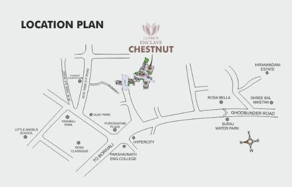  cosmos-enclave-chestnut Location Plan