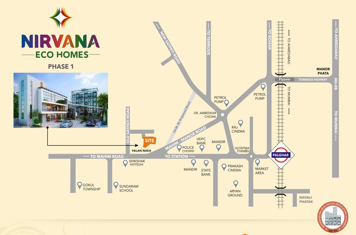  nirvana eco homes Location Plan